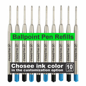 ballpoint pen refill, refill ballpoint pen, refillable ballpoint pen,