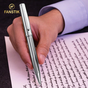 silver and gold ballpoint pen, best seller pens, best luxury pens, fancy pens, luxury pens,