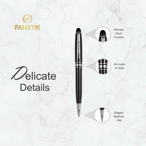 black and silver ballpoint pen, writing ballpoint pens black, ballpoint pens black, black ballpoint pens,  black pen ballpoint, customized pens with logo, personalized pen, advertising pens, pens for advertising, customized pen, customized pens, pen components, pen accessories
