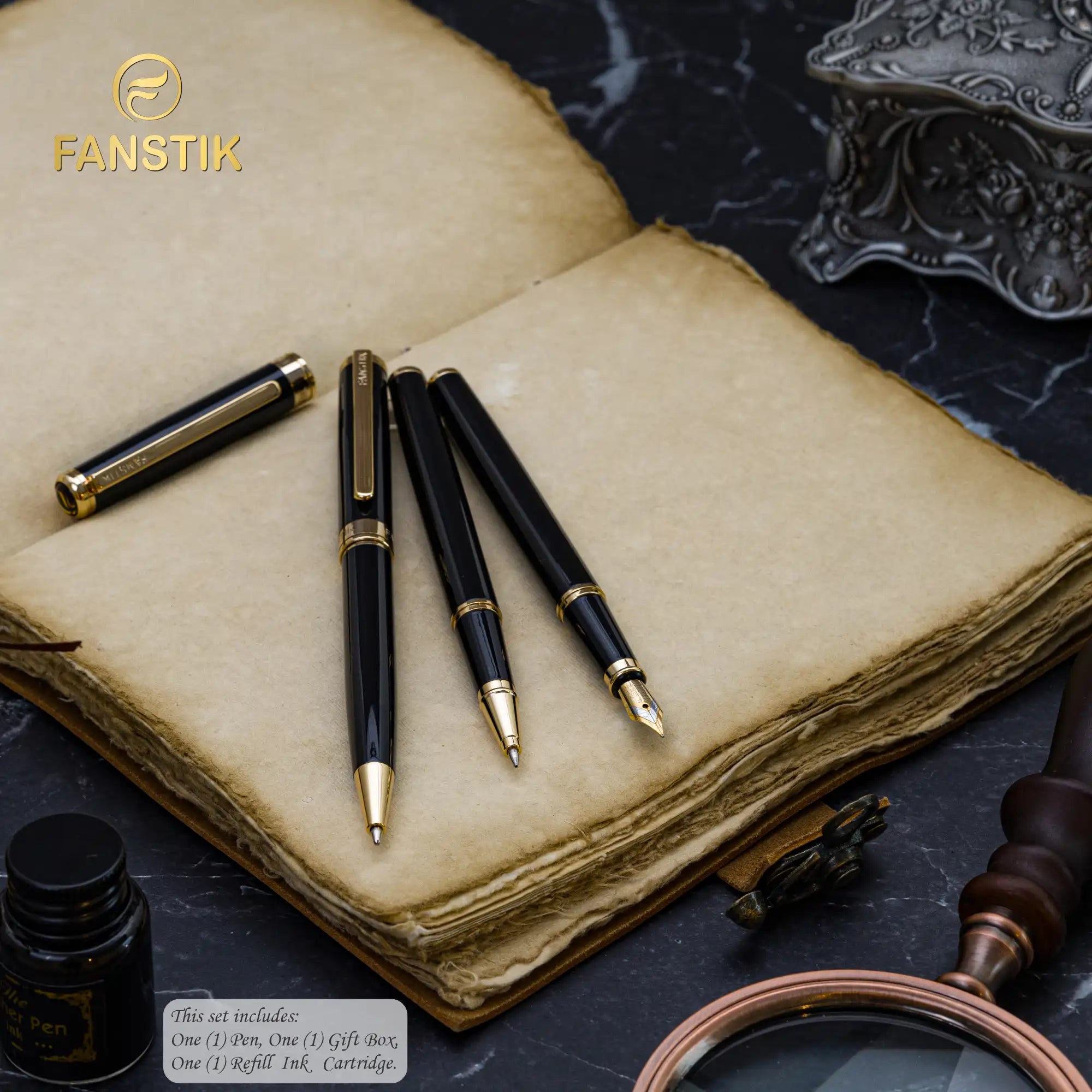 black and gold ballpoint pen, best seller pens, best luxury pens,   ballpoint ink pens, ballpoint pens, ballpoint best pens, ballpoint pens for sale,  