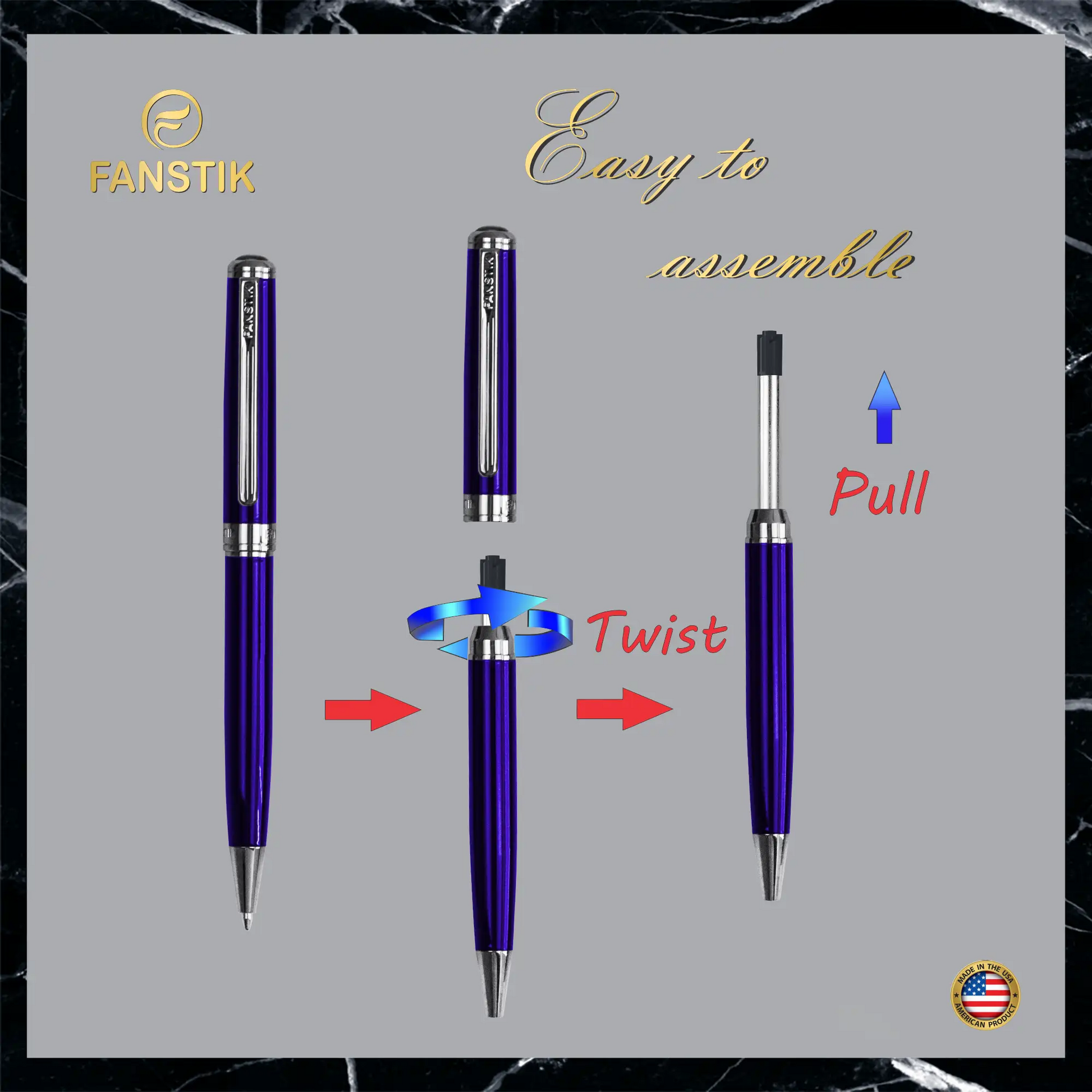 blue ballpoint pen,  best professional pens, pen components