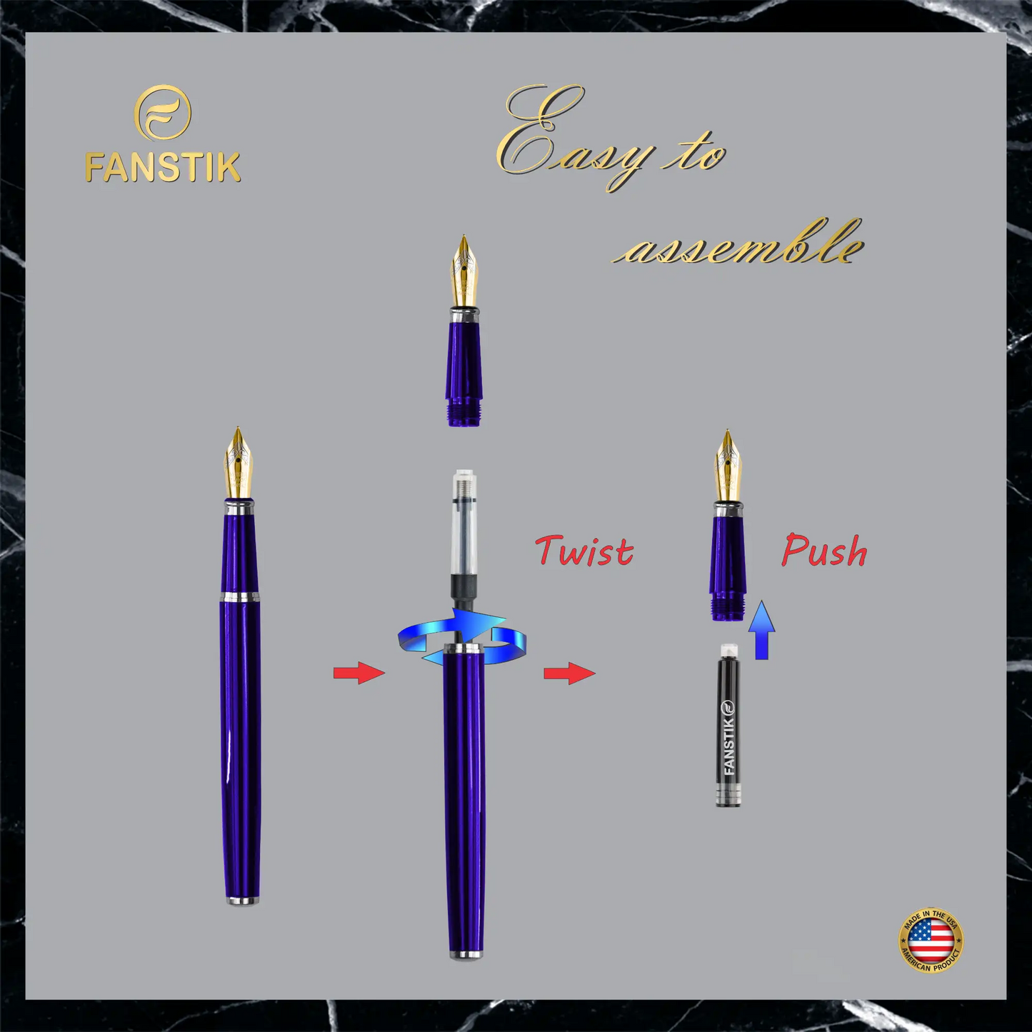 blue pen, pen components, best seller pens, best luxury pens,  
