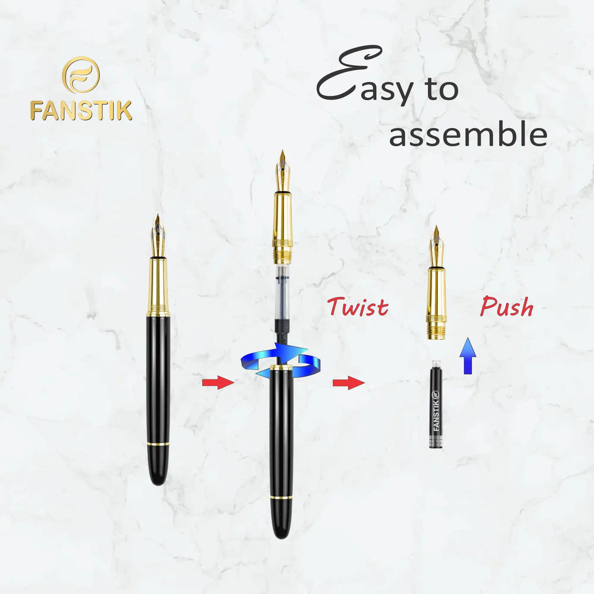 fountain pen components