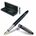 black fountain pen, luxury fountain pen, best fountain pens fine, luxury fountain pens,  fountain pen gift