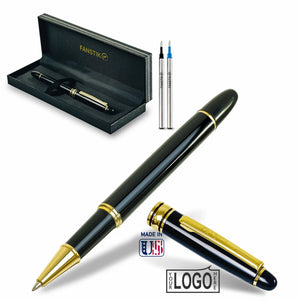 black and gold rollerball pen,pens roller ball, best roller pen, cool rollerball pens, high quality pen, customized ballpoint pen, customized ballpoint pens, customized ballpoint pens with logo, pen components