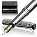 silver fountain pen, luxury fountain pen, best fountain pens fine,  