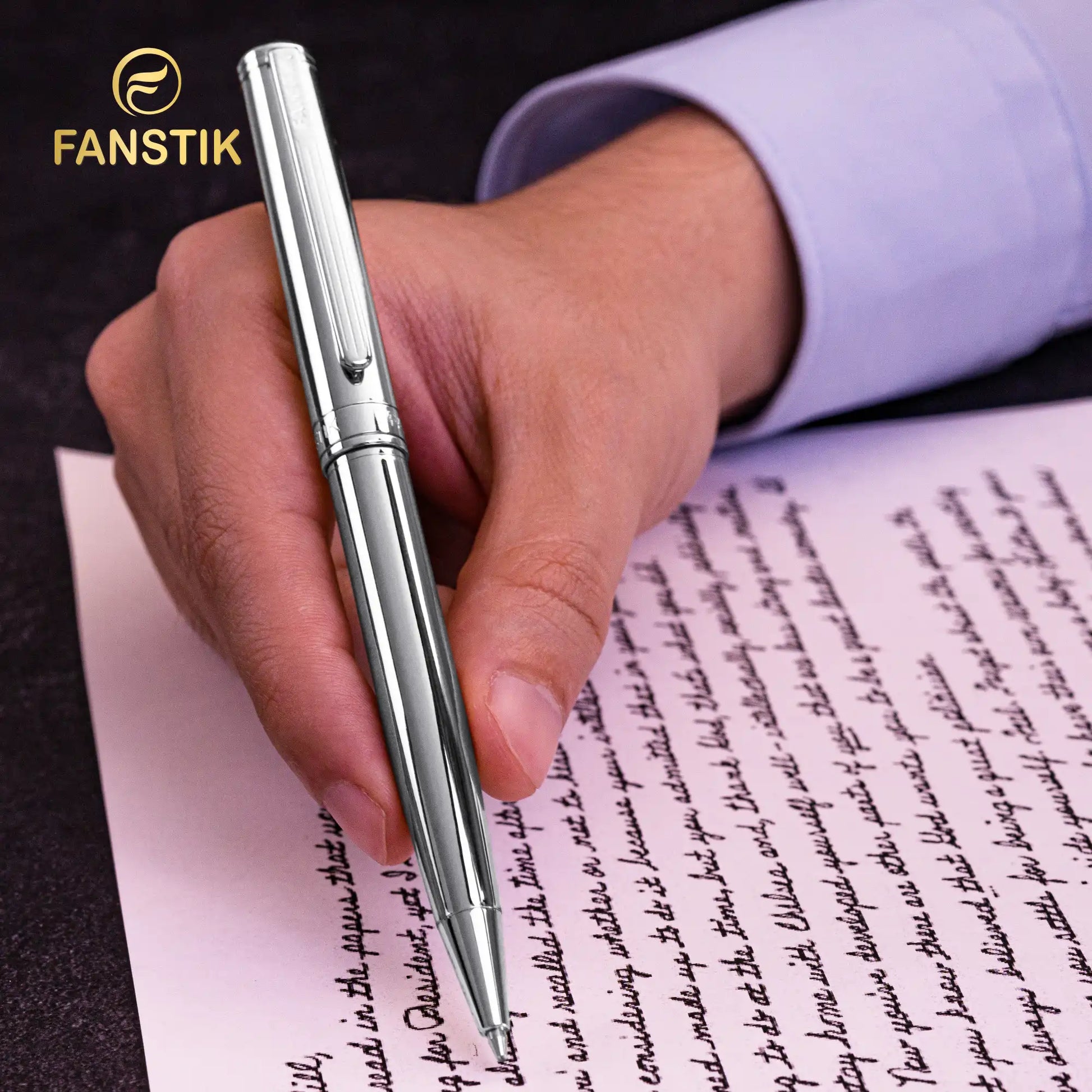 silver and gold ballpoint pen, best seller pens, best luxury pens, fancy pens, luxury pens,  